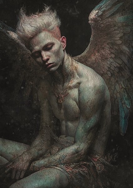 Fallen Angel 11 posters & Art Prints de Mari-Lisa Bartkowski