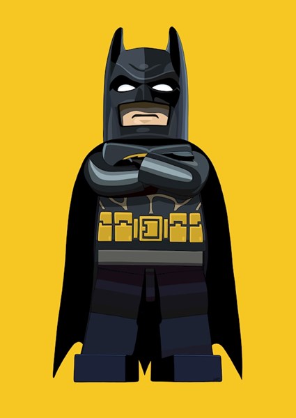 Lego Batman posters & prints by Koen de Vreeze - Printler