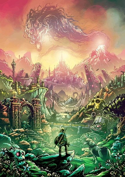 Zelda artwork hot sale