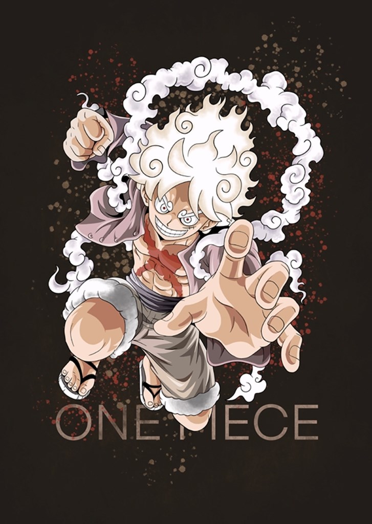 LUFFY GEAR 5 MANGA ART | Poster