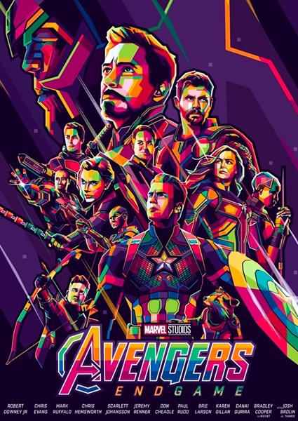 Avengers e gioco poster & stampe di MyActionArt - Printler