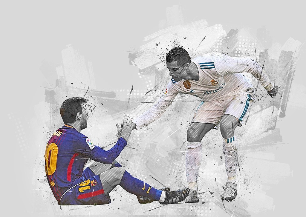 Messi Ronaldo Posters