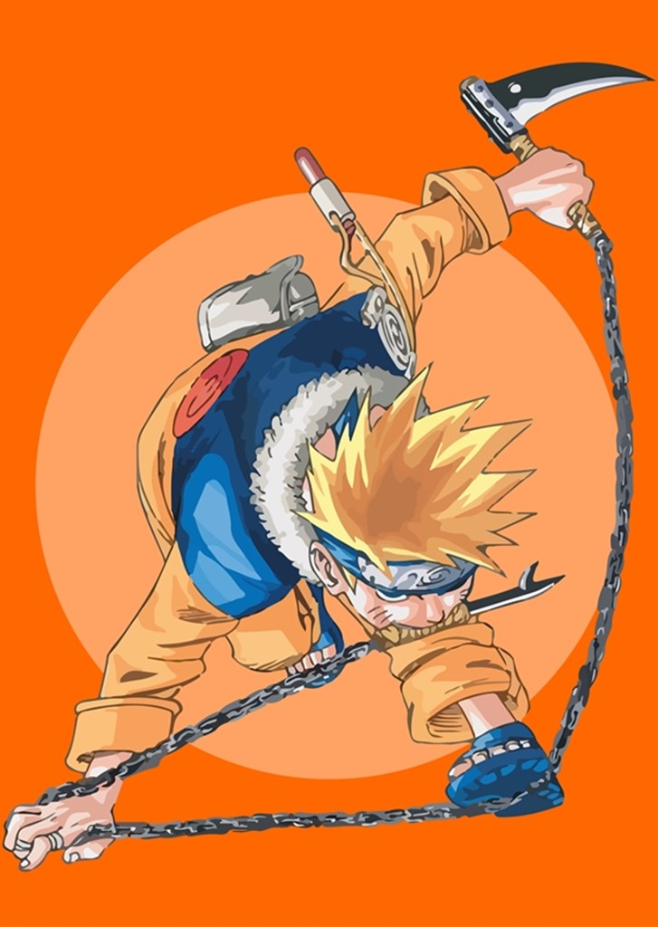 Naruto Manga Colorisé affiches et impressions par Bayu Okto Saputra -  Printler
