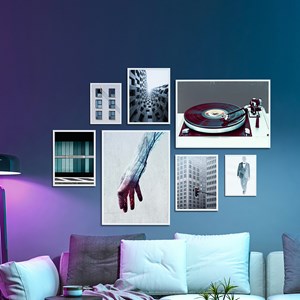 Gallery Wall: Cool and attractive