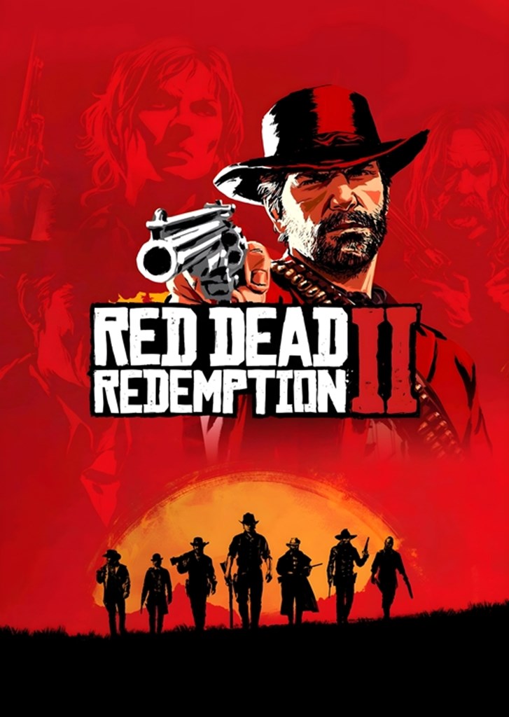 Red dead shop redemption 2 poster