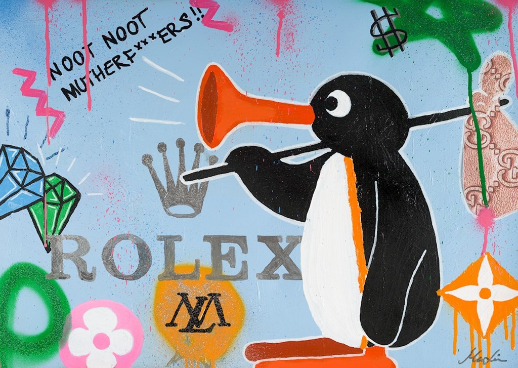 Noot Noot Pingu posters & prints by Mikael Lindgren - Printler