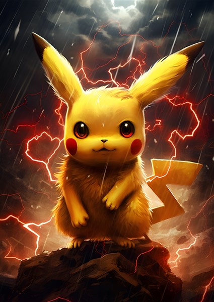 POSTER POKEMON - PIKACHU