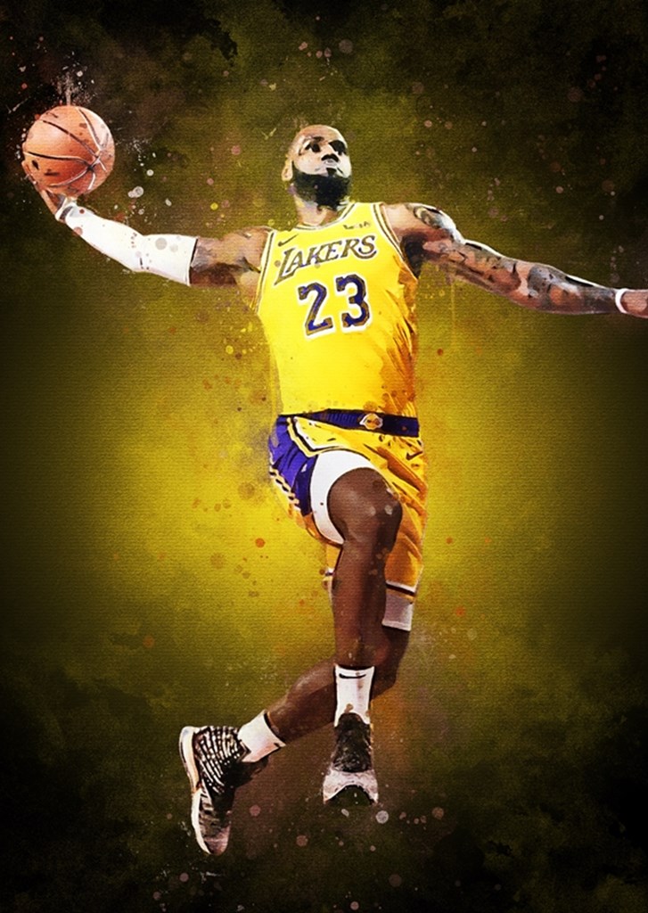 LeBron James posters prints by MUH ASDAR