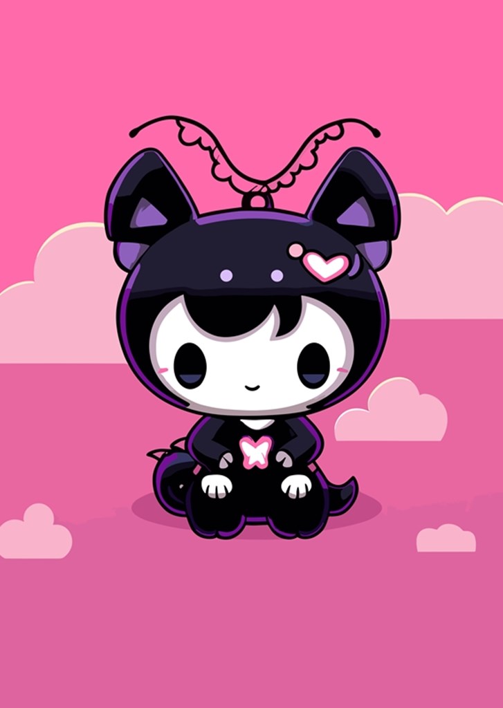 Kuromi cute Poster von Iwan | Printler