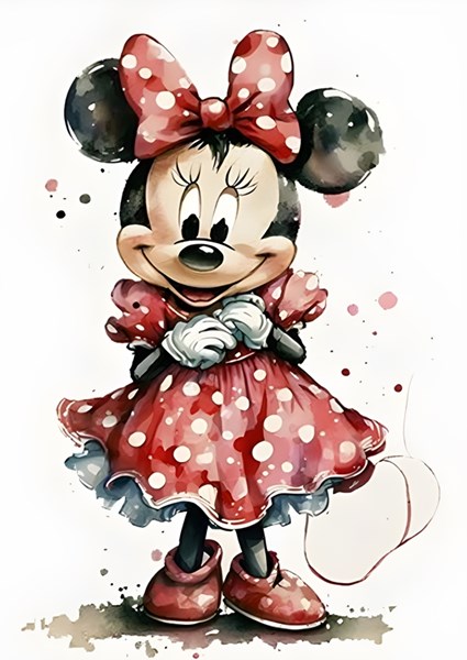 Minnie Mouse affiches et impressions par Kyle Style - Printler