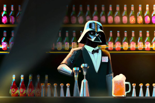 Dark Vador - Star Wars affiches et impressions par Jonas Winge