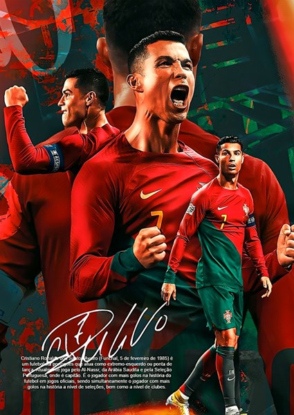 Ronaldo Posters Online - Shop Unique Metal Prints, Pictures