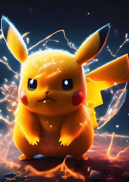 Poster Pokemon - Pikachu