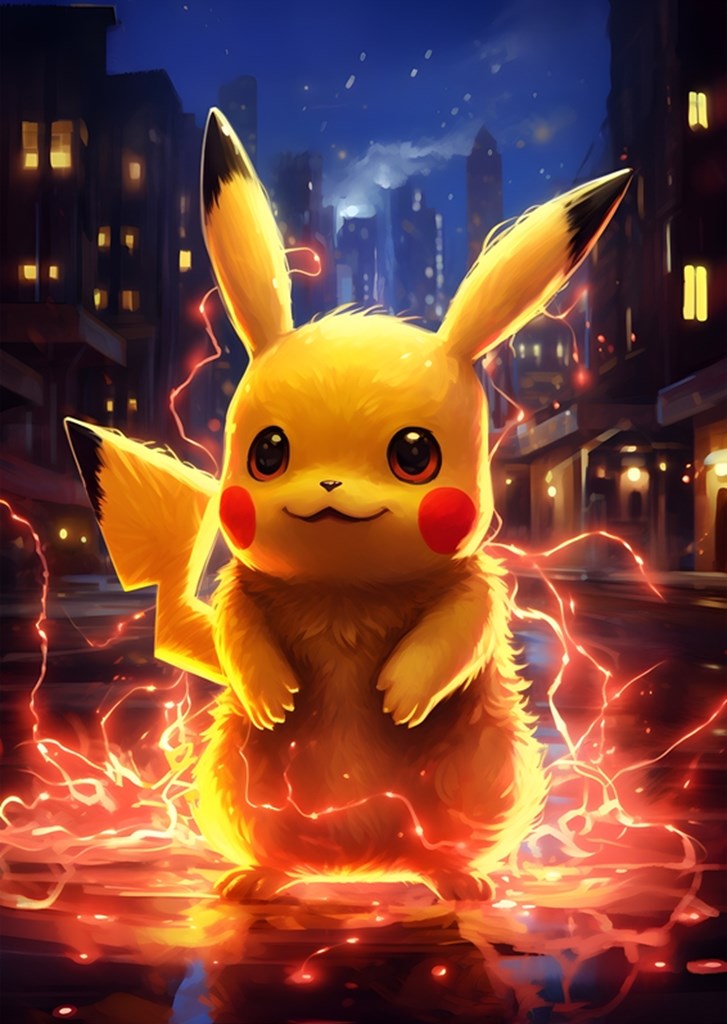 Pokemon Pikachu posters & prints by Hachico - Printler