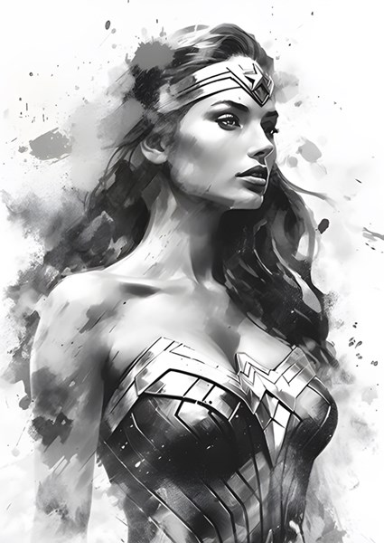 Wonder Woman posters & prints by KunStudio - Printler