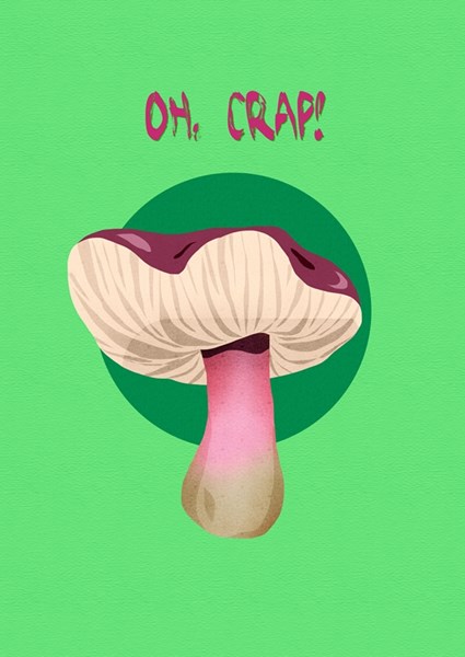 Oh, crap! posters & prints by Felicia Yllenius - Printler