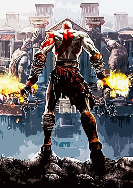 Gott des Krieges Kratos