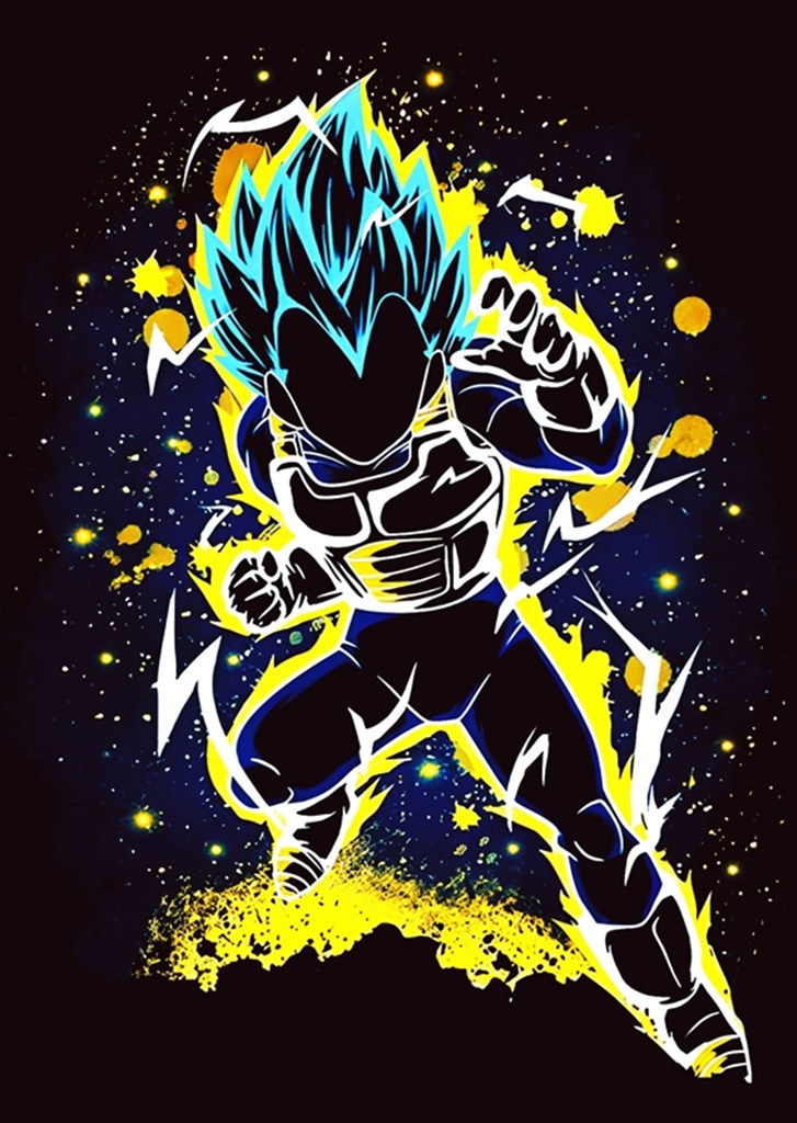 Vegeta super saiyan  Poster for Sale by Matrixdesigner