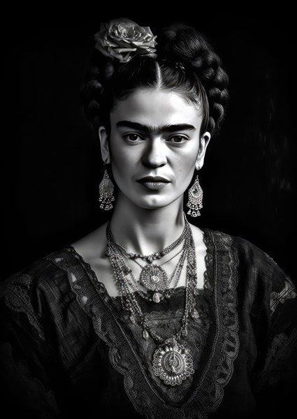 Frida Kahlo Poster Stampa poster & stampe di Niklas Maximilian - Printler