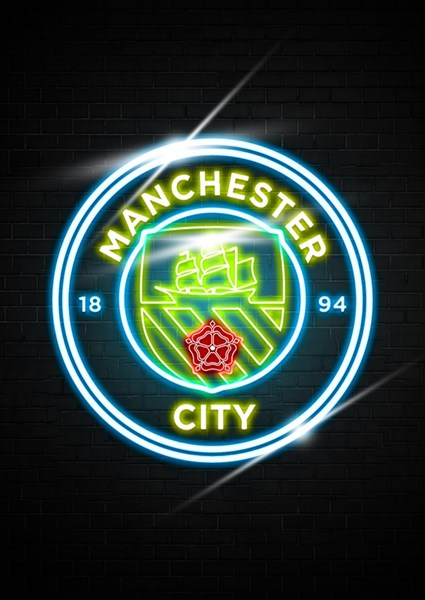 Manchester City FC posters & prints by Atonio - Printler