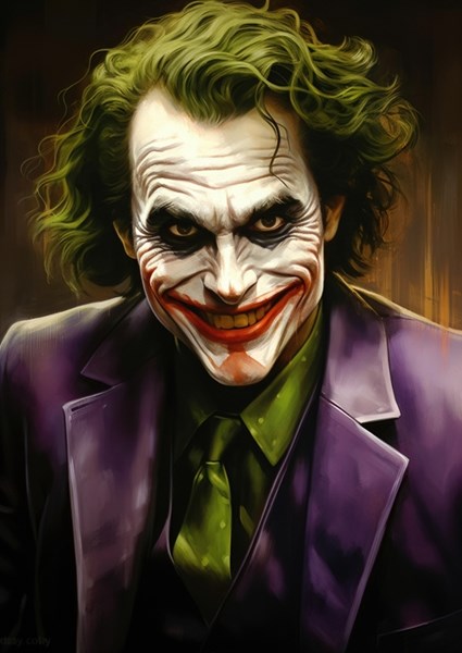 The Joker - LIMITED EDITION posters & prints by Markus Utas - Printler