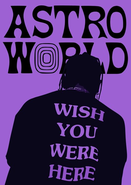 Travis Scott Astroworld posters & prints by Edgar Jake - Printler