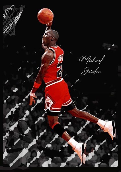 Michael Jordan posters & prints by MUH ASDAR - Printler