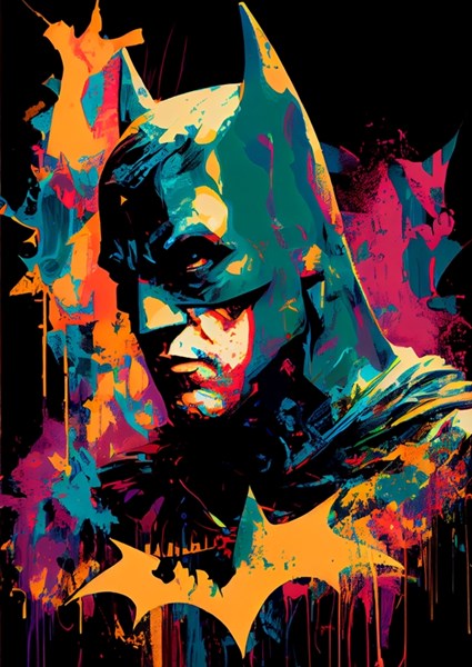 Batman Pop Art posters & prints by Fredrik Vindelälv - Printler