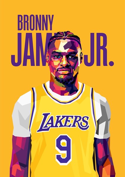 Bronny james poster 2025