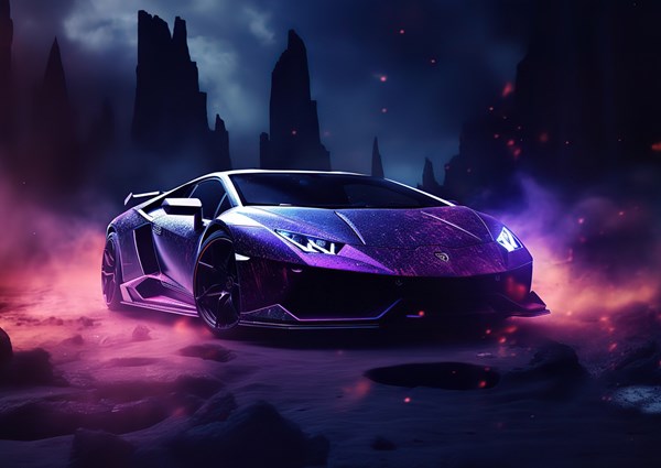 Lamborghini voiture affiches et impressions par Robert Brinkmann