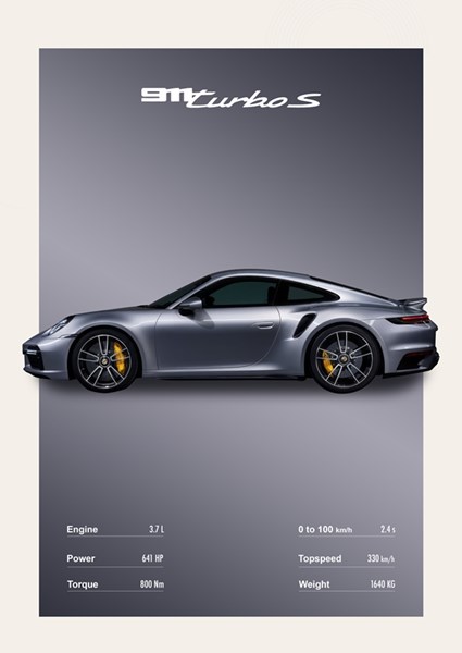 Porsche 911 Singer affiches et impressions par Bouk de Roeck
