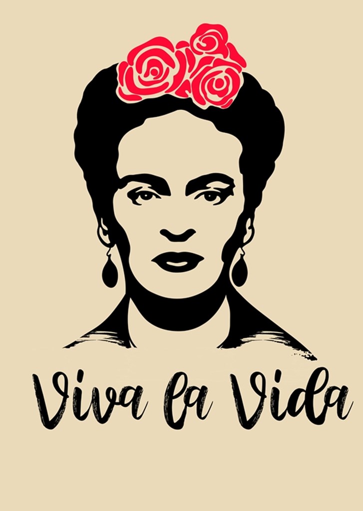Frida kahlo viva la vida posters & prints by edson ramos - Printler