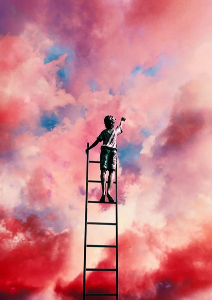 Painting The Clouds on The Sky posters & prints by Taudalpoi - Printler