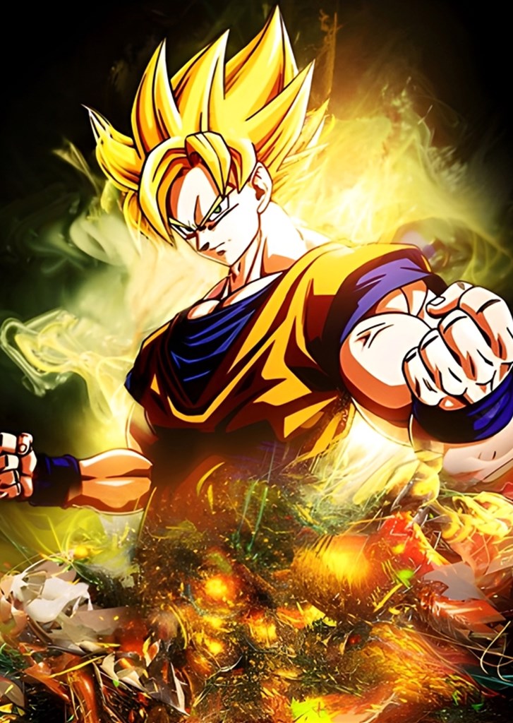 Dragon ball super saiyan son goku 2025