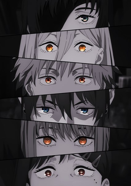 Naruto Eyes (Anime eyes) Canvas Art Print