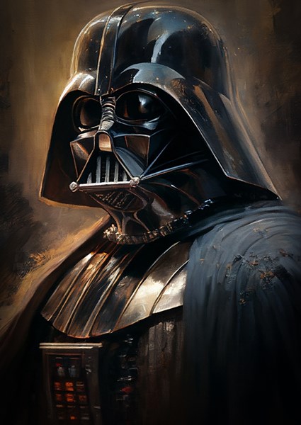 Darth Vader - Guerre stellari poster & stampe di Jonas Winge - Printler