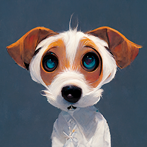 White Terrier Art