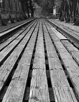 Puente de madera