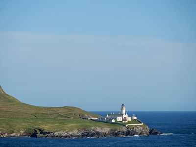 lighthouse on the shetlands