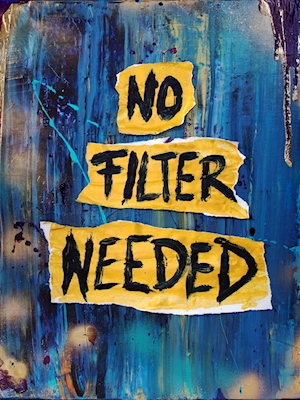 Inget filter behövs