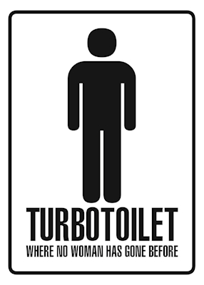 Turbotoilet Homens Poster