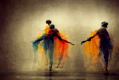 dance in mist