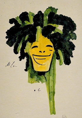Glimlachende Broccoli