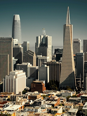 San Franciscon siluetti