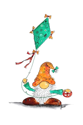 WichtelParade - kite gnome