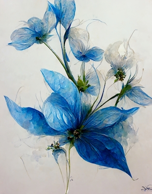 Blue flower 1