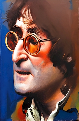 Porträt von John Lennon