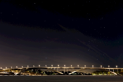 Orion over Västerbron
