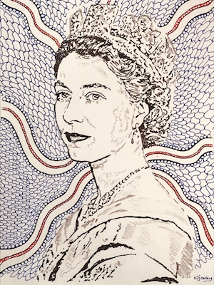 La reine Elizabeth 