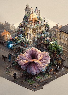 Viktoriansk blomsterstad